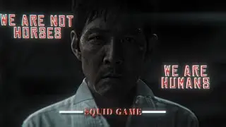 Squid Game | Edit | Gi-Hun | We Are Humans | Narvent - Fainted (Slowed)