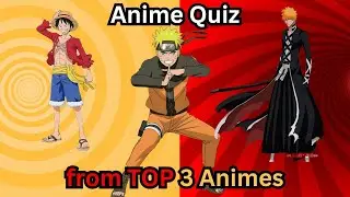 Prove Your Otaku Status: Naruto, Bleach, One Piece Quiz Showdown! #anime  #quiz #challenge