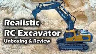 Realistic RC Excavator - Unboxing and Review