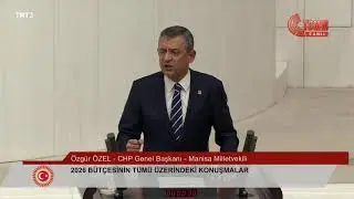 2026 Yılı Merkezi Yönetim Bütçe Kanunu Teklifi üzerine TBMM Genel Kurulu’nda konuşuyorum.