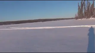Канадские отшельники. Часть 694. Зима, необычный куржак, бетонный бункер.