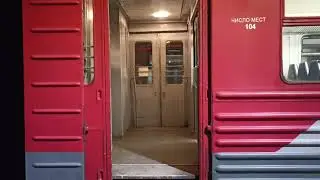 Электропоезд ЭТ2М-113 и электропоезд ЭС2Г-133 "Ласточка-комфорт" на платформе Алабушево