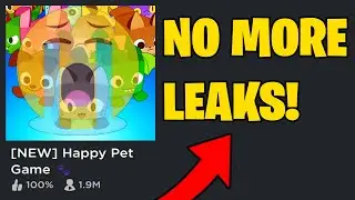 *NEW* 😥 Big Games Just BANNED LEAKS For HAPPY PET GAME & PET SIMULATOR! (Roblox)
