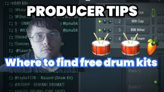 Where to find free drum kits and midi (PRODUCER TIPS)