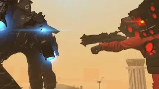 Upgraded Titan Cameraman VS Titan Speakerman (part 1)