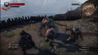 The Witcher 3 How to beat rocktroll in 7 steps (Read Description for Steps)