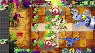 [Plants vs Zombies 2] Epic Quest: Jurassic Marsh Mash - Level 7, 8