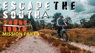 ESCAPE THE SOUTH - 24 HOURS NORTH -  HUMAN POWERED TRANSPORT   - MISION FAILED