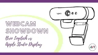 Logitech Brio vs Apple Studio Webcam Showdown: equipment for virtual teaching