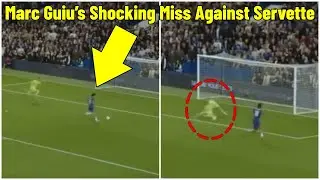 Chelsea’s Marc Guiu Suffers Embarrassing Miss Against Servette