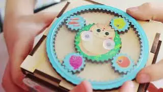 Бизиборд "Котокубик" для развития детей от "Мастера Игрушек"