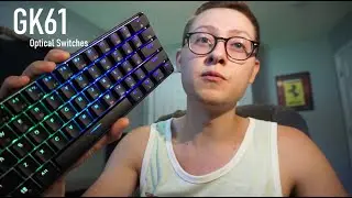 BEST Optical Keyboard! Geek GK61 Review (Black Gateron Switch)
