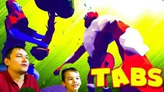 Битва ЛЕДЯНОГО ГИГАНТА с Человеком ДЕРЕВО Игра ТАБС