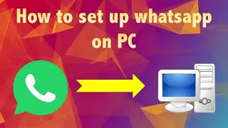 How to set up whatsapp on PC - Sinhala