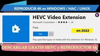 SOLUTION Play 4K Windows/MAC/LINUX (FREE HEVC Codec)