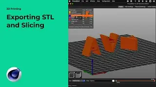 3D Printing: Exporting STL and Slicing