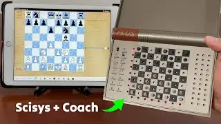 Scisys Kasparov Computer Plus Coach Tested: 1987 Travel Chess Computer