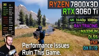 Icarus | RTX 3060 Ti  - 1080p, 1440p, 4K - My Worst Performance Game.