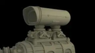 blender 3d model supercharged car engine