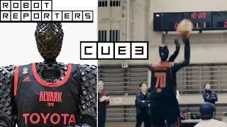 Toyota Cue3 Basketball Robot Shoots and Scores! Q3 2019