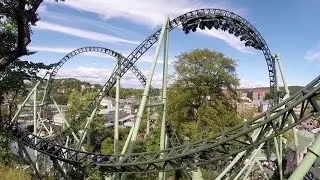 TPR Rides Helix Roller Coaster POV at Liseberg Sweden