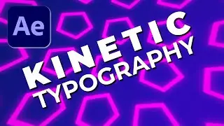Kinetic Typography Animation - After Effects Tutorial
