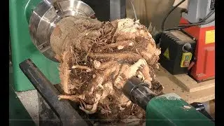 #9.2M VIEWS *THE*Root of all evil ☠*  🤯 Wood-turning the HOW I DID THIS