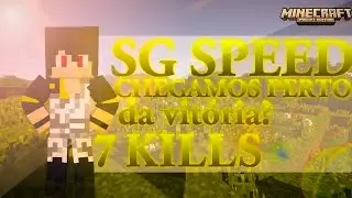 Minecraft PE - Survival Games Speed - Quase ganhamos!? (7 Kills/Mortes)