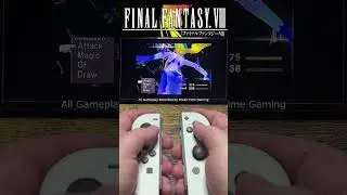 Final Fantasy 8 Remastered - Nintendo Switch OLED Gameplay