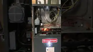 Goodman GMH80903BN Harmonic High Pitched Whistling Noise at Burner light up