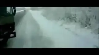 Semi head on collision