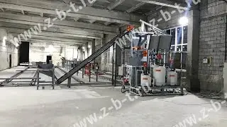Производство неавтоклавного газоблока на линии Атлант ТМ 
