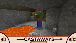 Minecraft | Castaway Vanilla EP: 12 | Q&A CAVING!