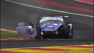 24 HOURS SPA 2024 - HUGE CRASHES, Spins, Contact, Action,…
