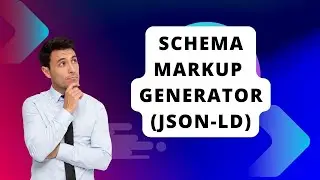 Schema markup generator json ld for website.  