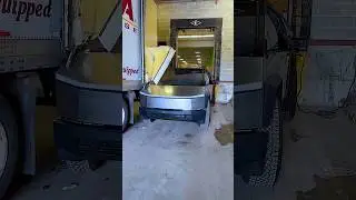 Truck Parks into Cybertruck! 