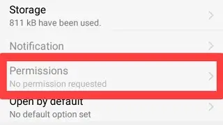 No permission requested | solved fixed permissions