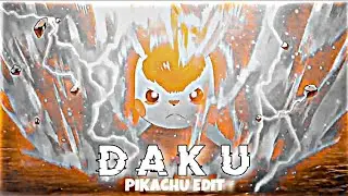 Ash Pikachu X Daku Edit 🔥🔥| GL Gaming Edit