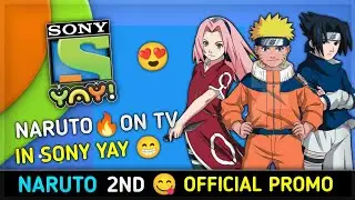 Naruto 2nd offical promo on Sony yay channel | Hindi | I AM SHINOBI