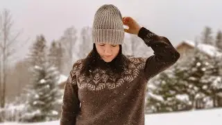 МАСТЕР-КЛАСС | ШАПКА КАК В НМ | ШАПКА РЕЗИНКОЙ | МОДНАЯ ШАПКА СПИЦАМИ 