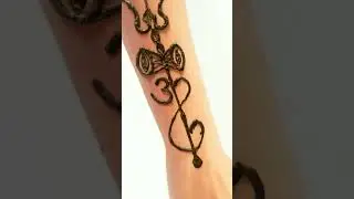 Very easy mahakaal shiv tattoo | easy tattoo with mehndi | mehndi ka design | shiv tattoo art
