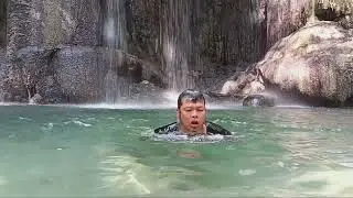 Mata jitu waterfall,Pulau moyo,NTB