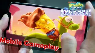 Spongebob the cosmic shake mobile gameplay | Android
