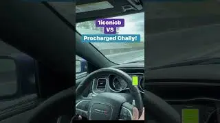 N/A CHARGER SCAT PACK VS PROCHARGED CHALLENGER- 1/4 mile