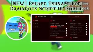 Escape Tsunami For Brainrots Script: Auto Teleport, Auto Farm Brainrots (2026)