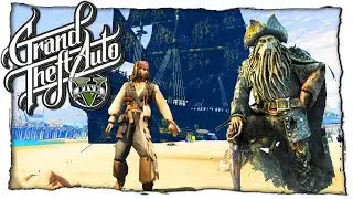 GTA 5 МОДЫ - ПИРАТЫ КАРИБСКОГО МОРЯ - 
