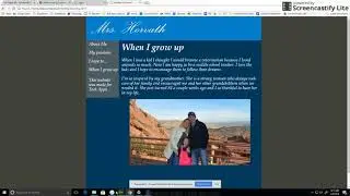 Dreamweaver - view your site in a browser and turn in to Schoology
