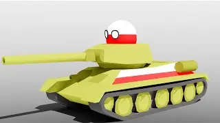 Polska Strong! (or not?) || 3D Countryballs Animation