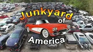 Авто свалки США рабочий Lexus  Ч.2   Junkyard cars