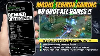 Modul Termux Gaming no root Performance Universal All Gaming !!